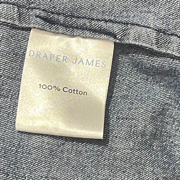 Draper James Denim Dress Plus Size 18 – Cottagecore Coastal Cowgirl Soft Classic - Picture 7 of 12